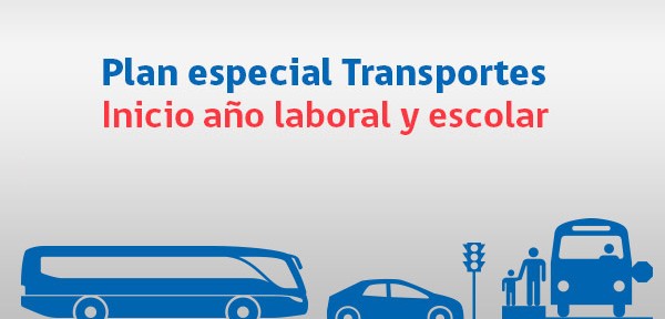 Plan especial transporte escolar