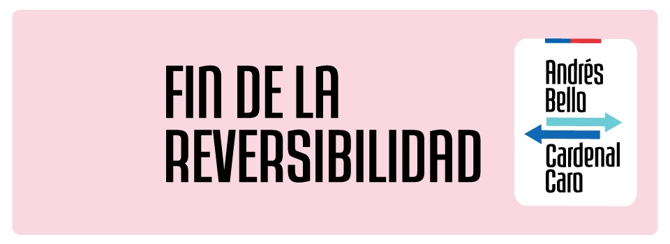 Desde el 5 de febrero Andr√©s Bello-Cardenal Caro ser√° bidireccional todo el d√≠a