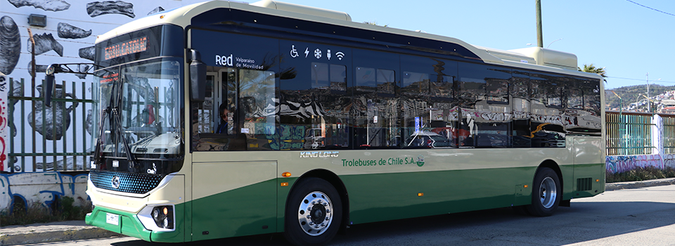 ¬°Ya est√°n circulando por Valpara√≠so los primeros buses el√©ctricos!